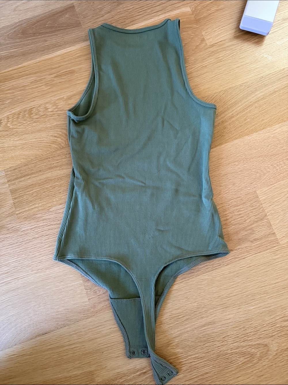 Abercrombie and fitch soft collection bodysuit army green - Picture 3 of 3